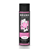 BRUMA - PREMIUM MASSAGE OIL HEAT EFFECT GUM FLAVOR 3 IN 1 - 100 ML